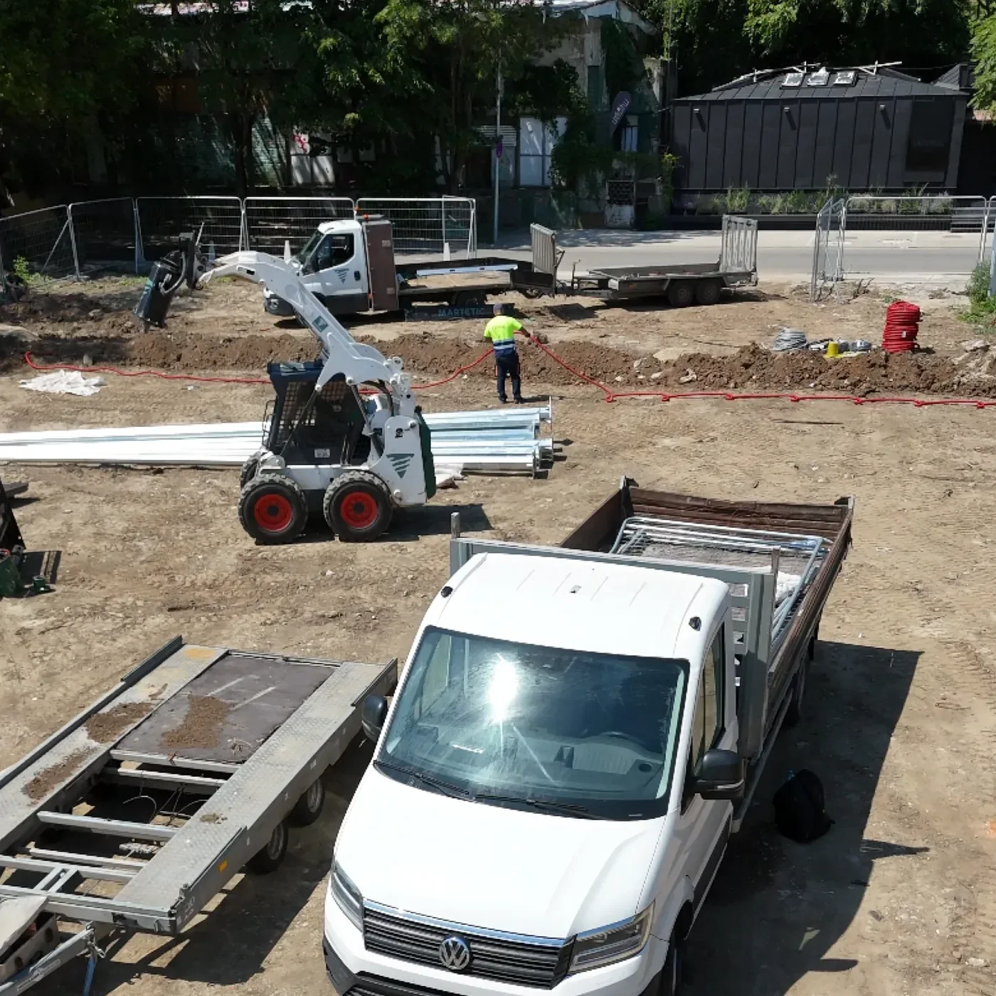 MARTETIC construction site logistics